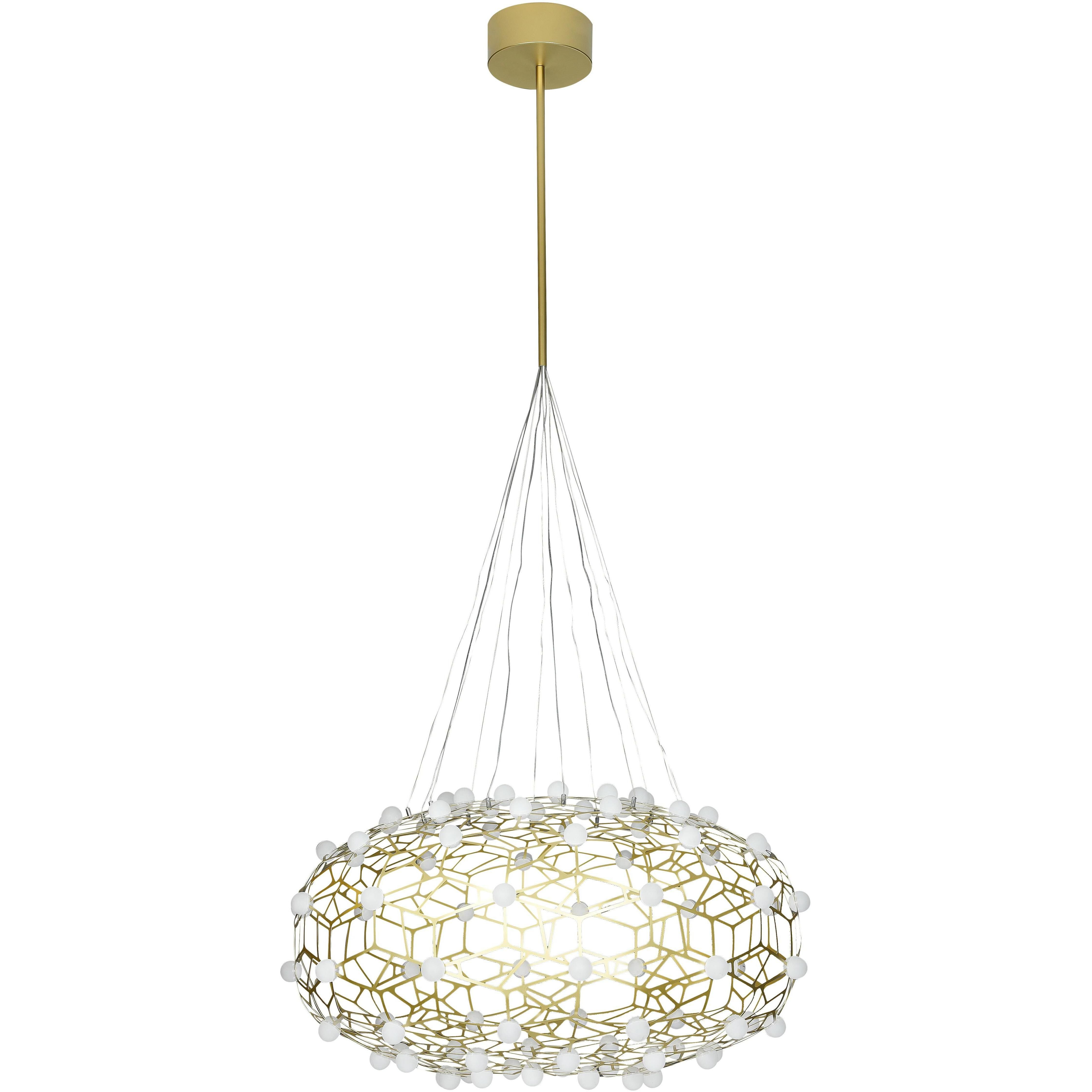 Canada LED 31.5 inch Gold Chandelier Ceiling Light
